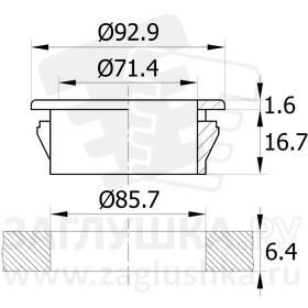 TFLF85,7x71,4-6,4