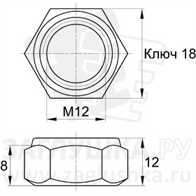 DIN985M12A2-70